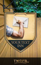 Load image into Gallery viewer, The Plasterers Arms Personalised Bar Sign Custom Signs from Twofb.com custom made bar signs

