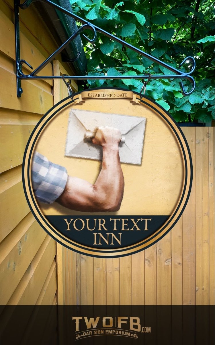 The Plasterers Arms Personalised Bar Sign Custom Signs from Twofb.com signs for bars