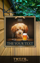Load image into Gallery viewer, The Pooch &amp; Pint Personalised Bar Sign Custom Signs from Twofb.com Bar Signs
