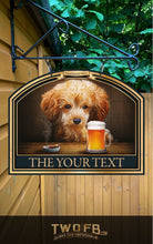 Load image into Gallery viewer, The Pooch &amp; Pint Personalised Bar Sign Custom Signs from Twofb.com personalised bar signs

