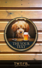 Load image into Gallery viewer, The Pooch &amp; Pint Personalised Bar Sign Custom Signs from Twofb.com custom bar sign
