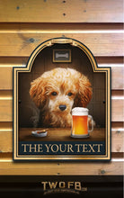 Load image into Gallery viewer, The Pooch &amp; Pint Personalised Bar Sign Custom Signs from Twofb.com pub signage
