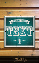 Load image into Gallery viewer, The Pub Personalised Bar Sign Custom Signs from Twofb.com sign bar
