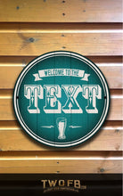 Load image into Gallery viewer, The Pub Personalised Bar Sign Custom Signs from Twofb.com bar signs
