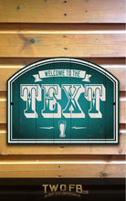 Load image into Gallery viewer, The Pub Personalised Bar Sign Custom Signs from Twofb.com Pub signs UK
