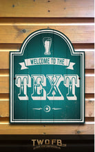 Load image into Gallery viewer, The Pub Personalised Bar Sign Custom Signs from Twofb.com Custom bar signs
