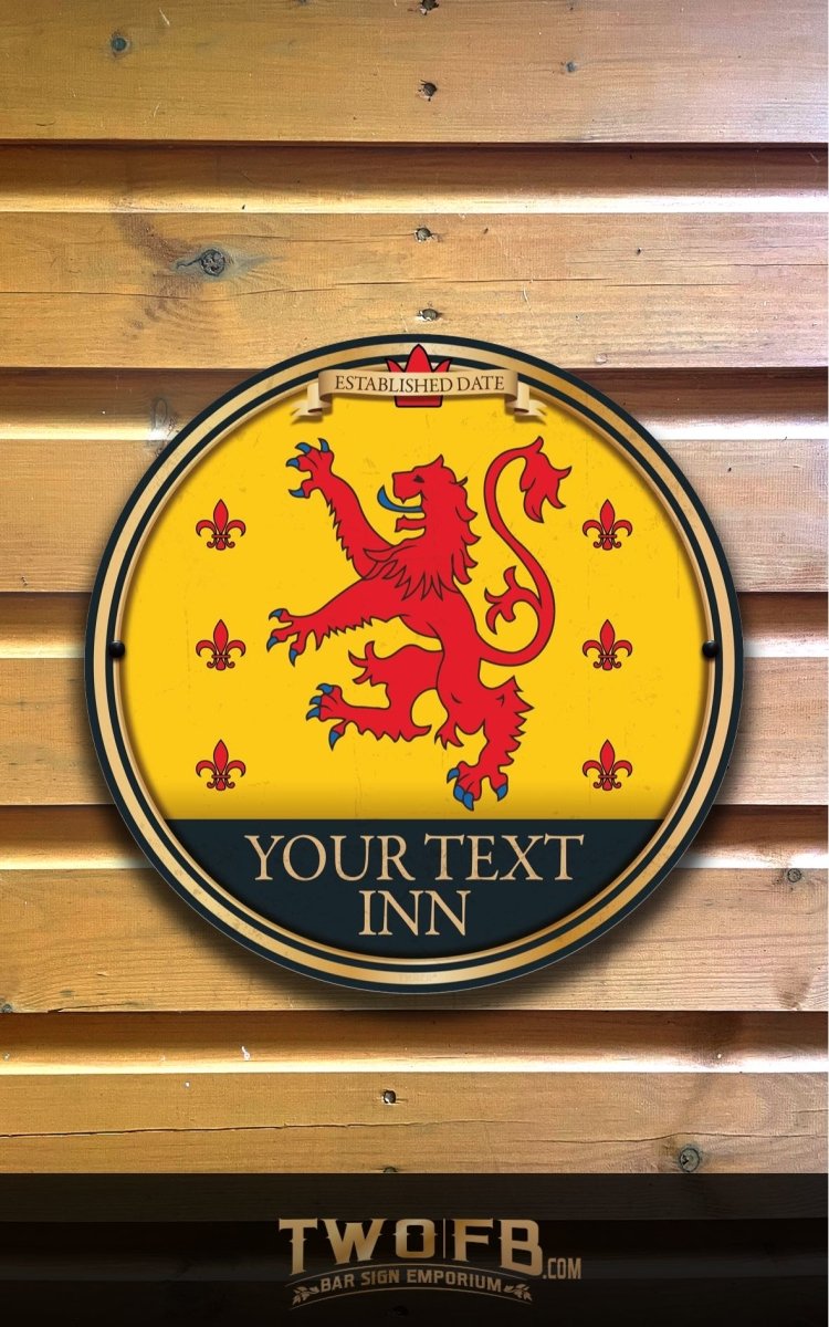 The Red Lion Inn Personalised Bar Sign Custom Signs from Twofb.com signs for bars