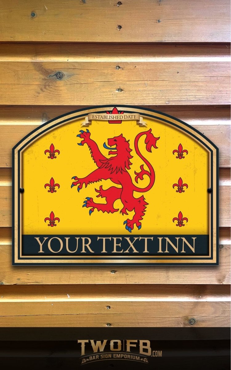 The Red Lion Inn Personalised Bar Sign Custom Signs from Twofb.com signs for bars