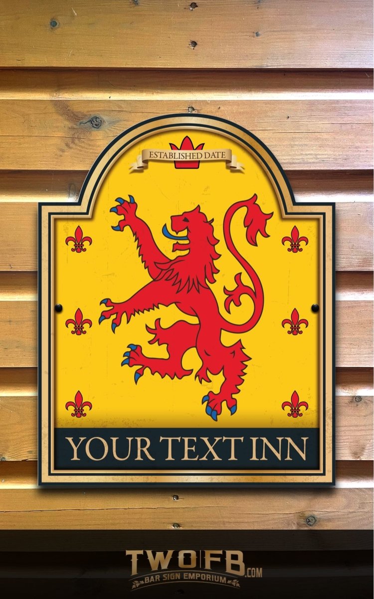 The Red Lion Inn Personalised Bar Sign Custom Signs from Twofb.com signs for bars