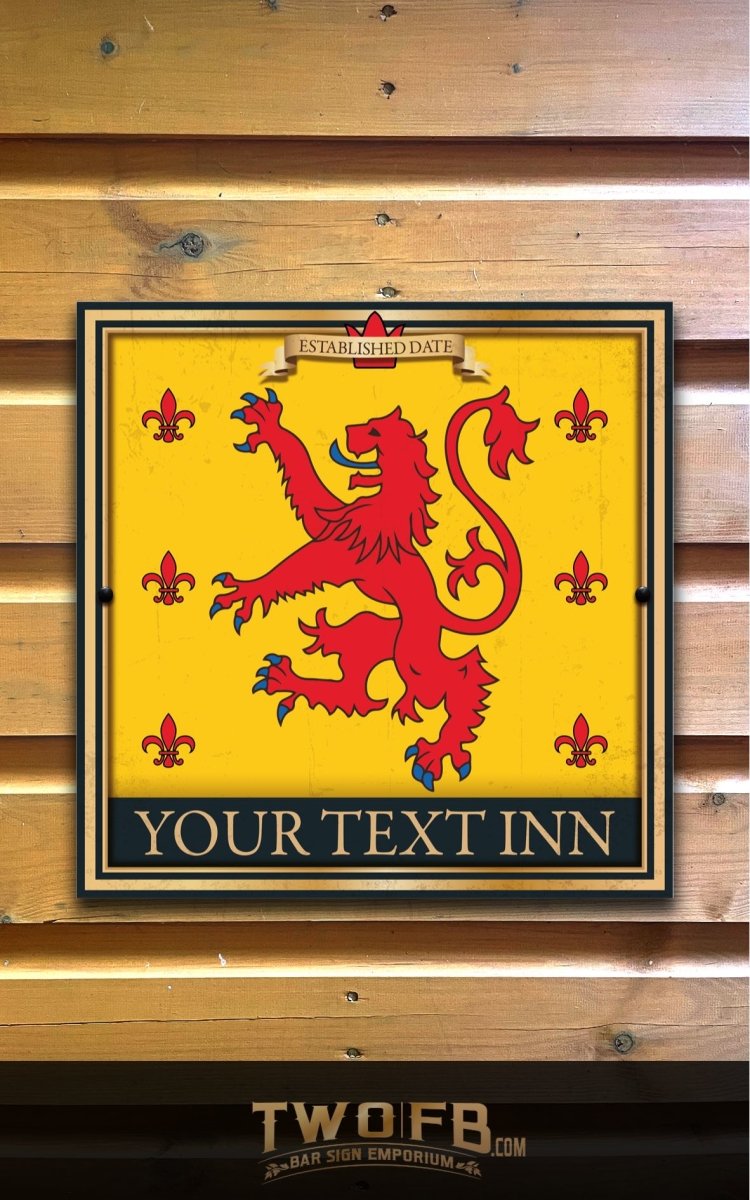 The Red Lion Inn Personalised Bar Sign Custom Signs from Twofb.com signs for bars
