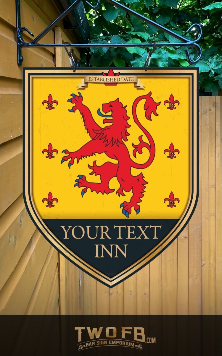 The Red Lion Inn Personalised Bar Sign Custom Signs from Twofb.com signs for bars
