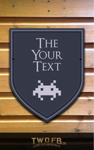 Load image into Gallery viewer, The Retro Gamer Personalised Bar Sign Custom Signs from Twofb.com home bar signs uk
