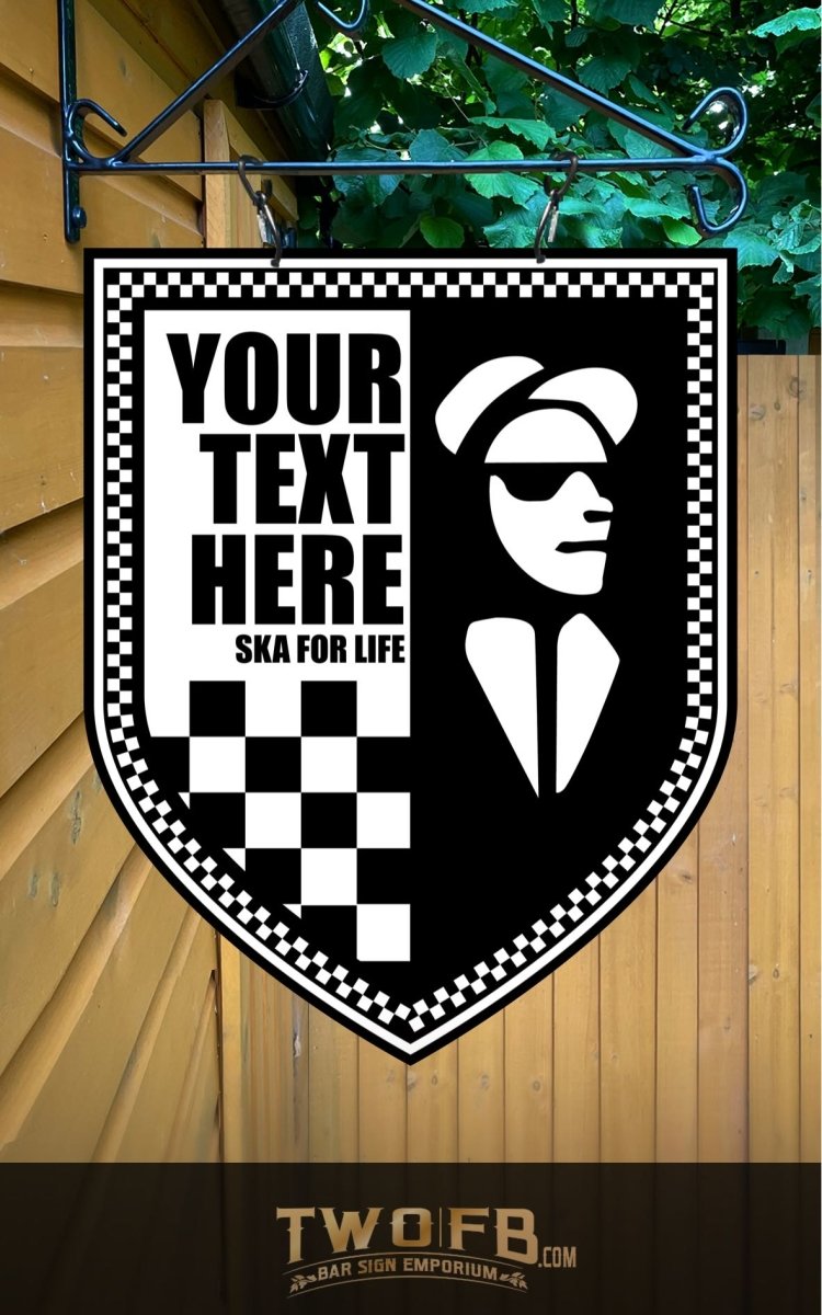 The Rude Boys Return Personalised Bar Sign Custom Signs from Twofb.com Pub sign designs