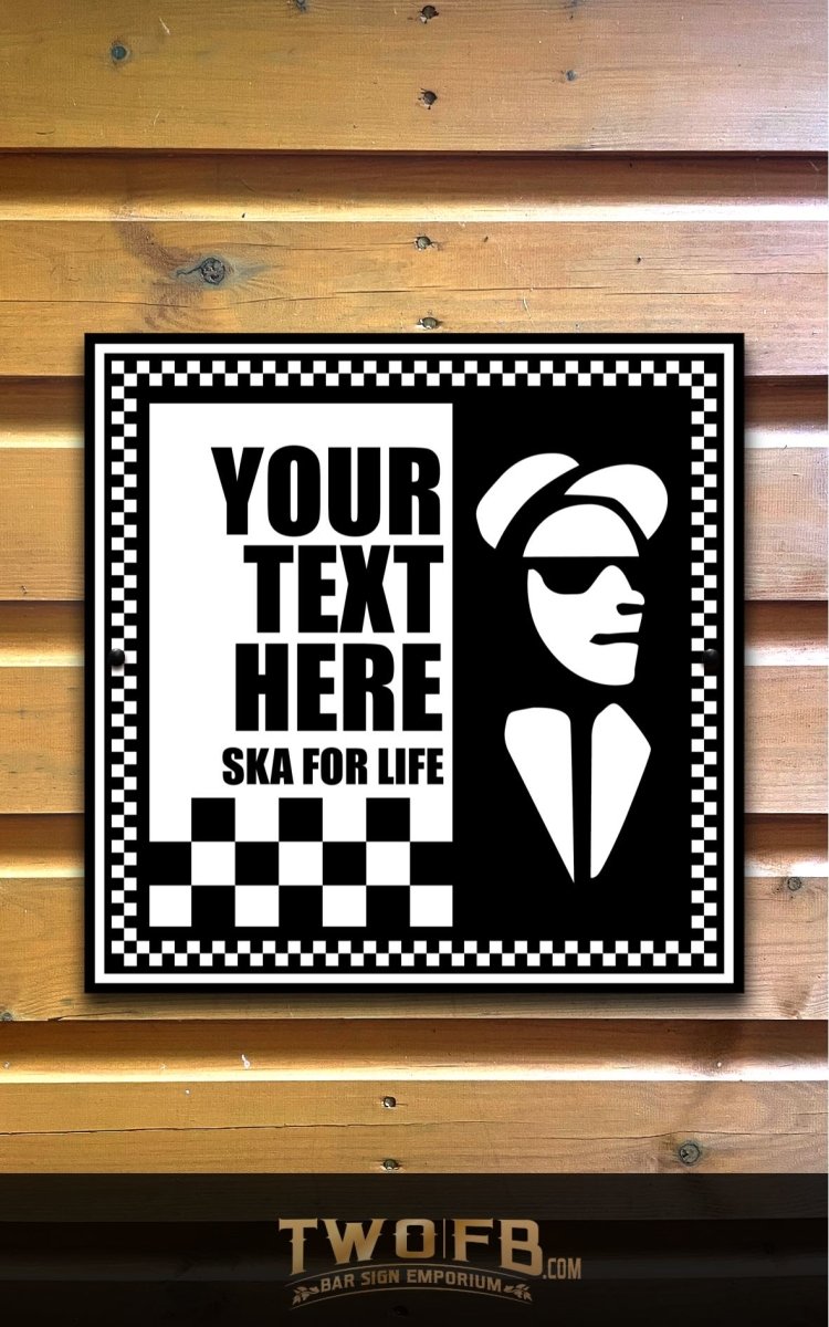 The Rude Boys Return Personalised Bar Sign Custom Signs from Twofb.com bar signs.uk