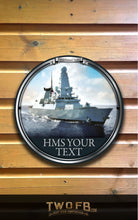 Load image into Gallery viewer, The Sailors Arms Personalised Home Bar Sign Custom Signs from Twofb.comHome bar signs
