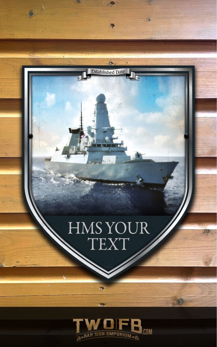 The Sailors Arms Personalised Home Bar Sign Custom Signs from Twofb.com Traditional pub signs