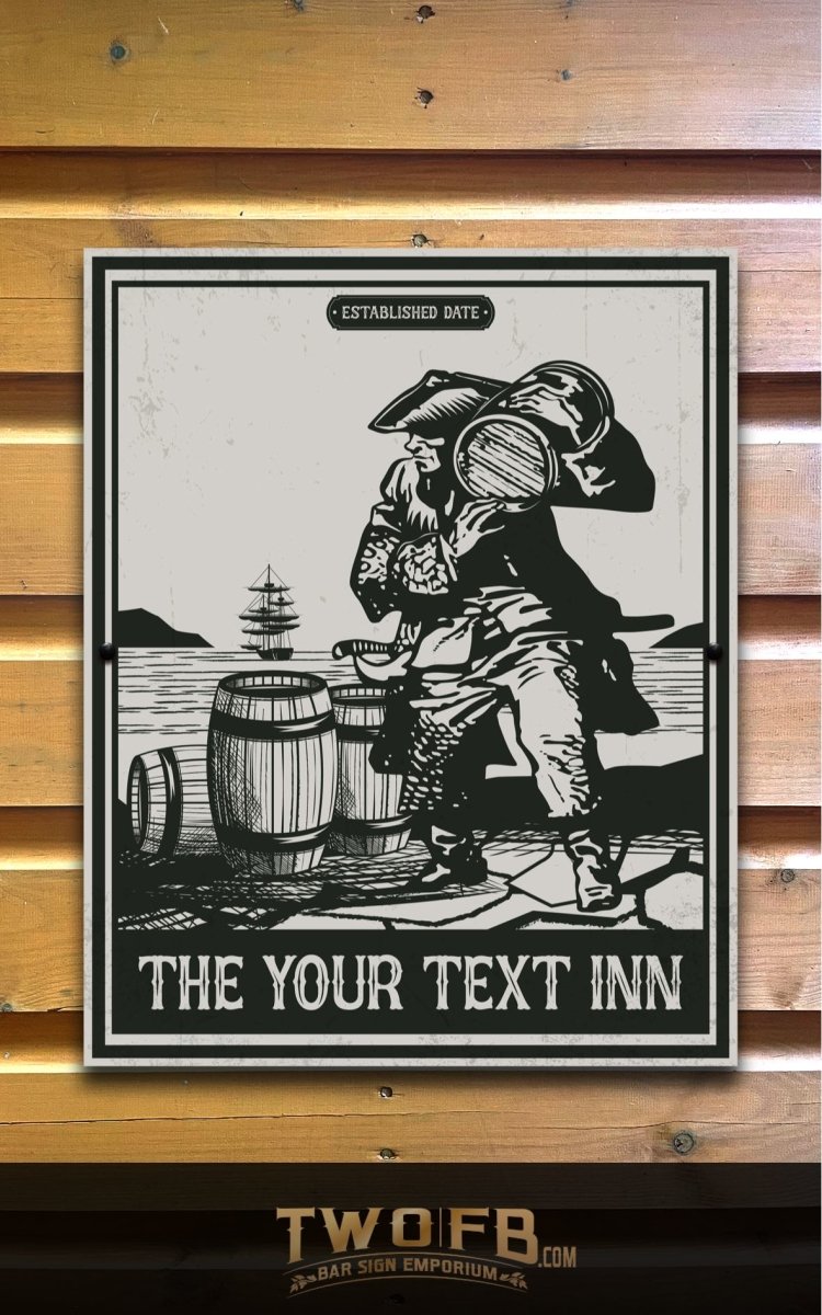 The Smugglers Inn Personalised Bar Sign Custom Signs from Twofb.com Pub sign designs