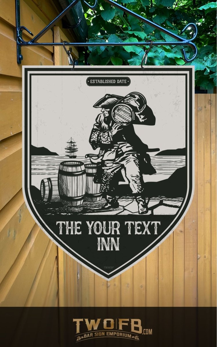 The Smugglers Inn Personalised Bar Sign Custom Signs from Twofb.com Bar Signs UK