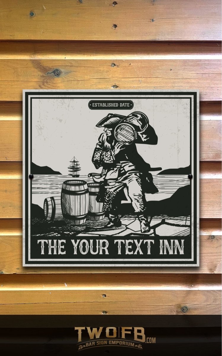 Smugglers Inn | Personalised Bar Sign | Pirate Pub Sign – Two Fat ...