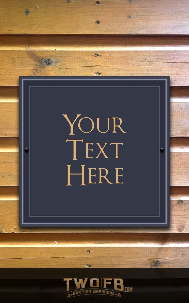 The Spicy Bastard Personalised Bar Sign Custom Pub Signs from Twofb.com Bespoke pub signs