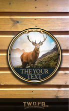 Load image into Gallery viewer, The Stag Inn Personalised Bar Sign Custom Signs from Twofb.com pub sign makers
