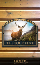 Load image into Gallery viewer, The Stag Inn Personalised Bar Sign Custom Signs from Twofb.com pub signage
