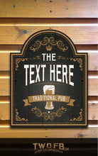 Load image into Gallery viewer, The Staying Inn Personalised Bar Sign Custom Signs from Twofb.com Custom pub signs uk
