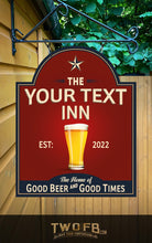 Load image into Gallery viewer, Custom bar signs | Personalised Bar Sign | Traditional Pub Sign | Bar Sign | Shed Sign
