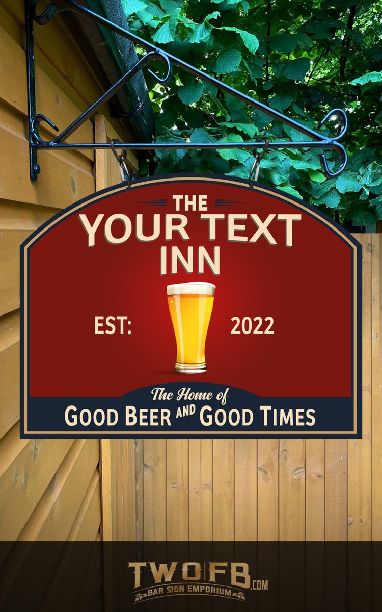 Custom bar signs | Personalised Bar Sign | Traditional Pub Sign | Bar Sign | Shed Sign