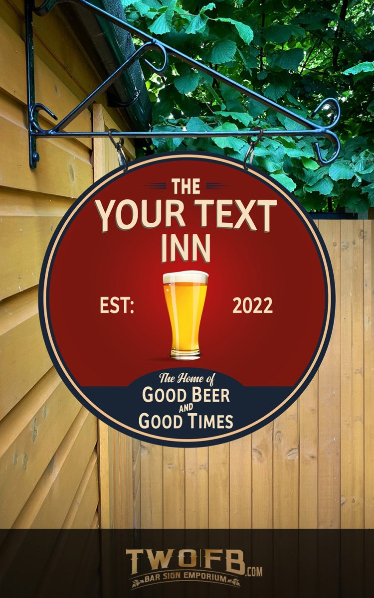 Custom bar signs | Personalised Bar Sign | Traditional Pub Sign | Bar Sign | Shed Sign