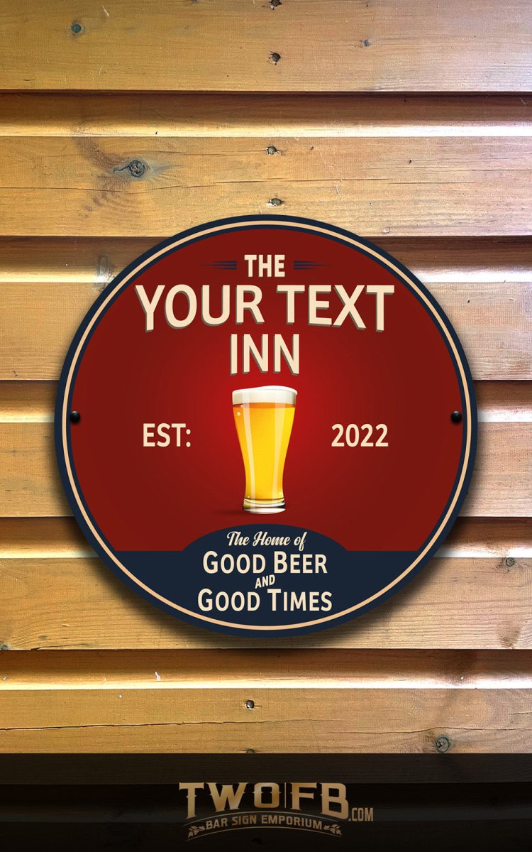 Custom bar signs | Personalised Bar Sign | Traditional Pub Sign | Bar Sign | Shed Sign