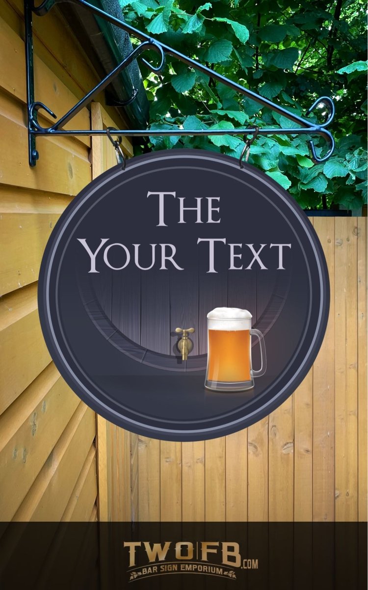 The Tap Room Personalised Bar Sign Custom Signs from Twofb.com signs for bars