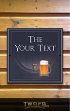 Load image into Gallery viewer, The Tap Room Personalised Bar Sign Custom Signs from Twofb.com Sign design
