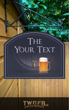 Load image into Gallery viewer, The Tap Room Personalised Bar Sign Custom Pub Signs from Twofb.com pub sign

