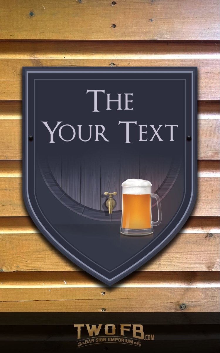 The Tap Room Personalised Bar Sign Custom Signs from Twofb.com Bar signs UK