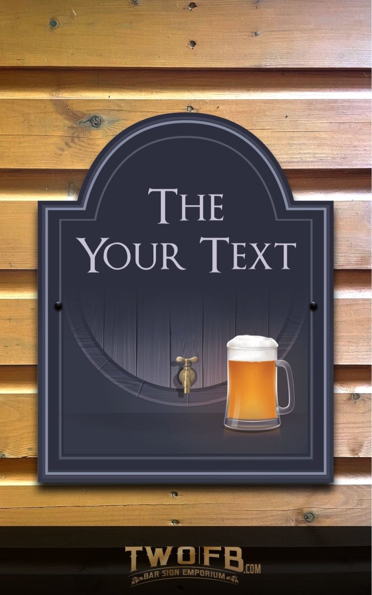 Tap Room | Craft Beer Sign | Personalised Bar Sign – Two Fat Blokes Ltd