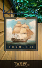 Load image into Gallery viewer, The Victory Inn Personalised Bar Sign Custom Signs from Twofb.com Hanging  Pub signs
