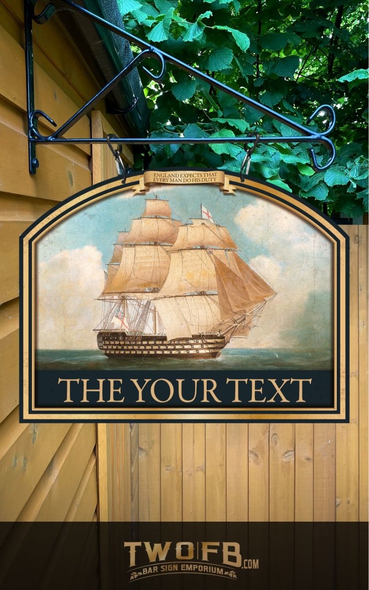 The Victory Inn Personalised Bar Sign Custom Signs from Twofb.com Custom pub signs