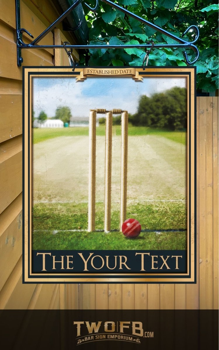 The Wicket Personalised Bar Sign Custom Signs from Twofb.com signs for bars