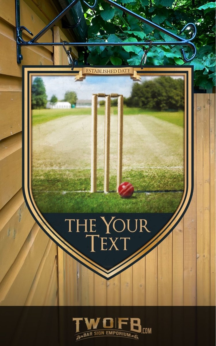 The Wicket Personalised Bar Sign Custom Signs from Twofb.com signs for bars