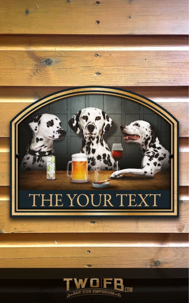 Three Dog Inn Personalised Outdoor Bar Sign Custom Signs from Twofb.com custom bar signs