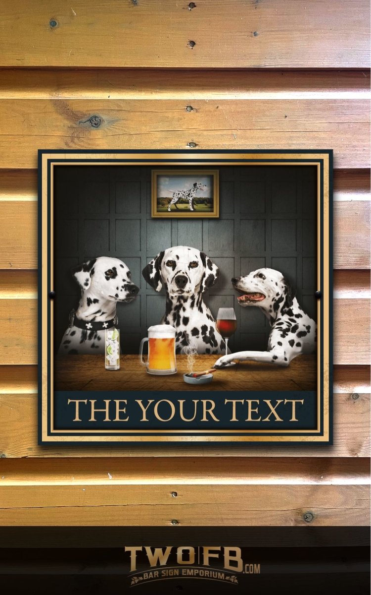 Three Dog Inn Personalised Outdoor Bar Sign Custom Signs from Twofb.com  Pub signs