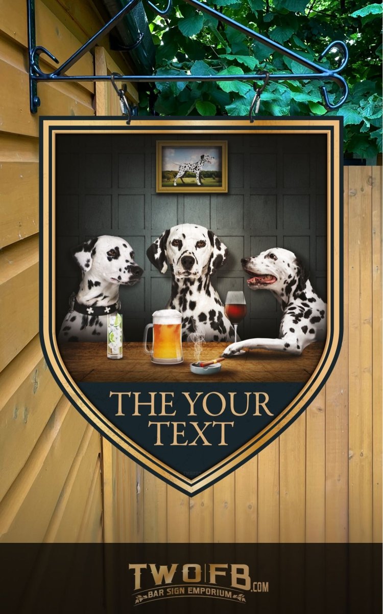 Three Dog Inn Personalised Outdoor Bar Sign Custom Signs from Twofb.com Pub signs