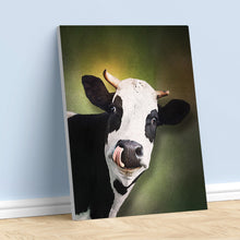 Load image into Gallery viewer, Tipsy Cow artwork on Canvas Custom Signs from Twofb.com signs for bars
