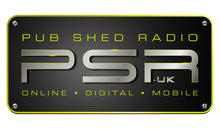 Load image into Gallery viewer, Unisex Black 2022 Pub Shed Radio T Shirt Custom Signs from Twofb.com signs for bars
