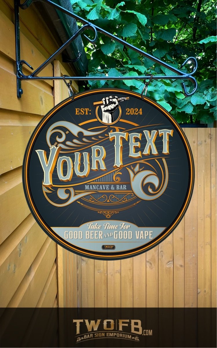 Vape Lounge | Vintage Bar Sign | Pub Signs | funny bar sign | Hanging Signs | Bar Sign