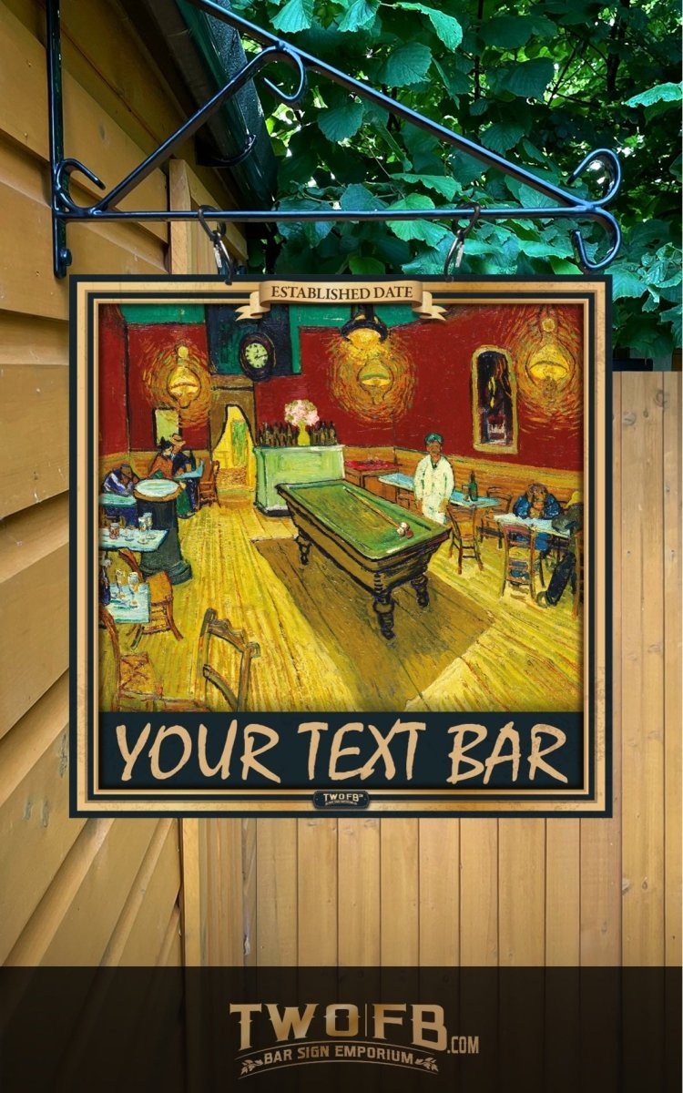 Vinnie's Bar Sign | Personalised Pub Sign | Hanging Pub Signs