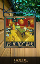 Load image into Gallery viewer, Vinnie&#39;s Bar Sign | Personalised Pub Sign | Hanging Pub Signs
