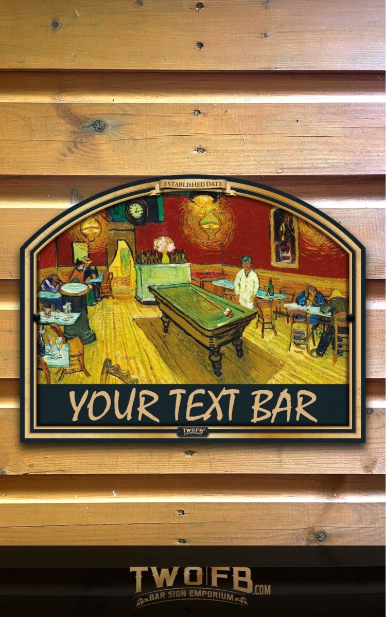 Vinnie's Bar Sign | Personalised Pub Sign | Hanging Pub Signs