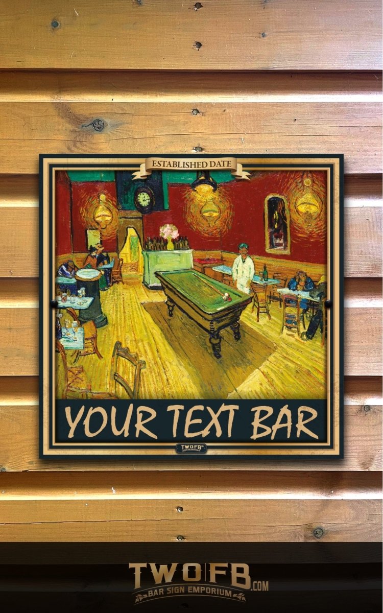 Vinnie's Bar Sign | Personalised Pub Sign | Hanging Pub Signs